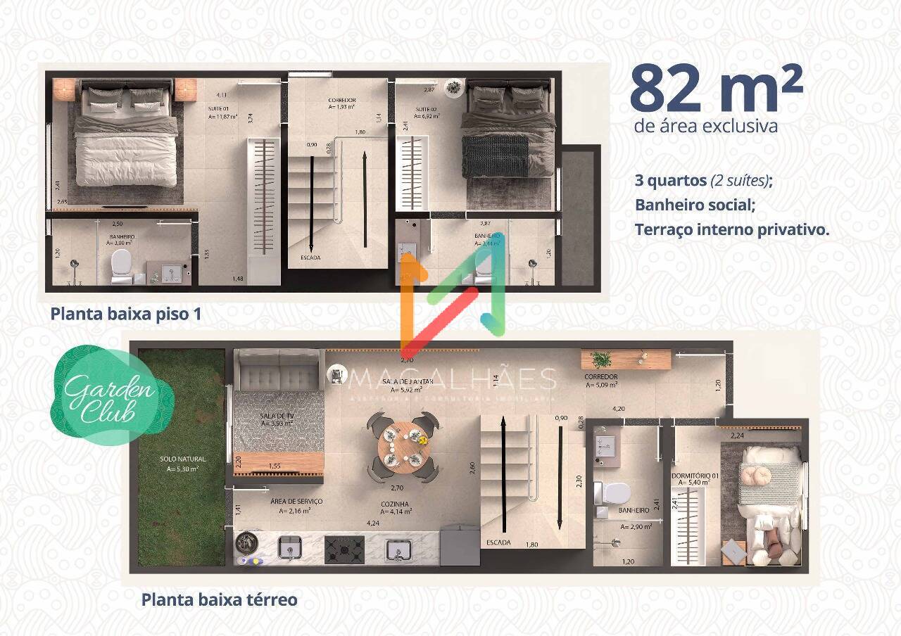 Apartamento, 3 quartos, 82 m² - Foto 12