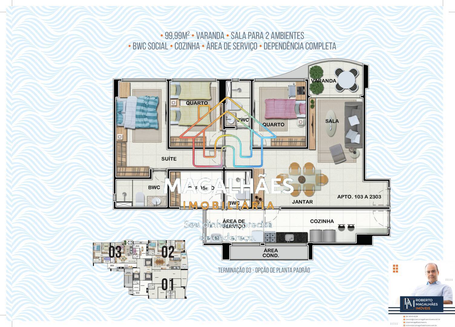 Apartamento, 3 quartos, 99 m² - Foto 14