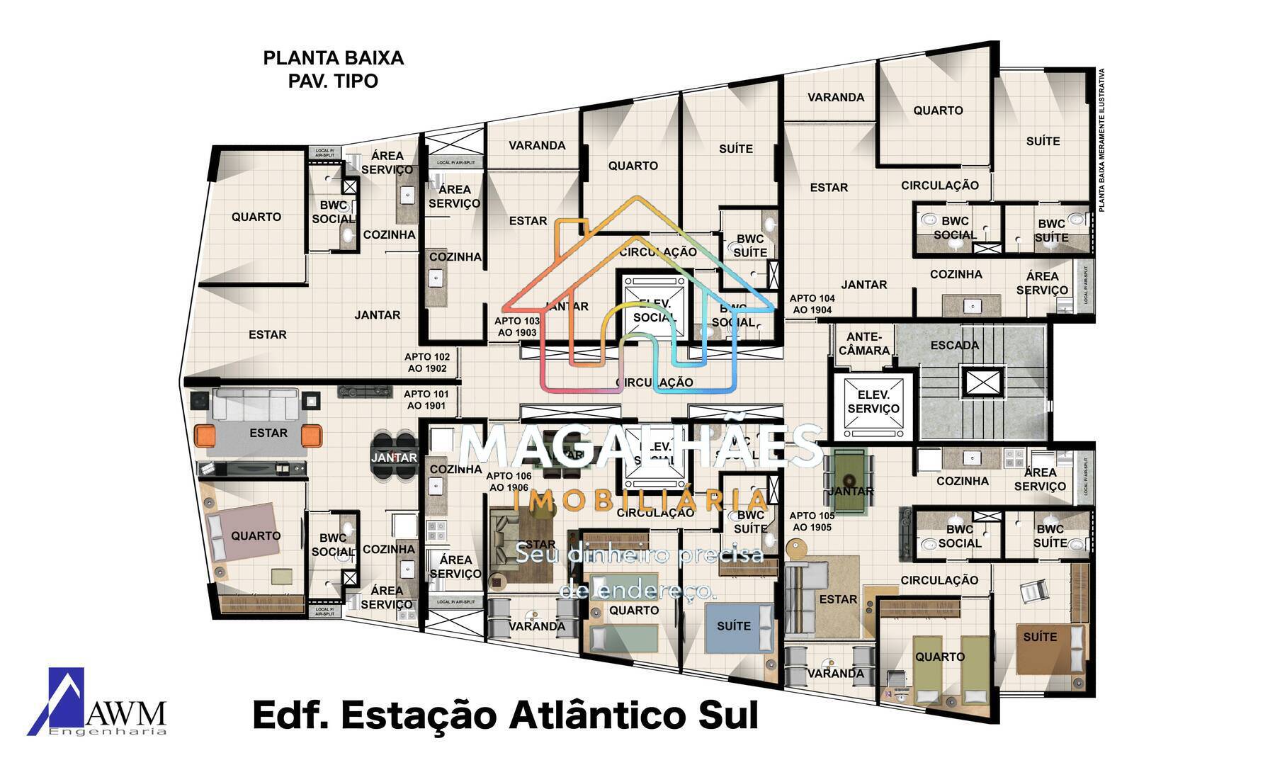Apartamento, 1 quarto, 39 m² - Foto 14